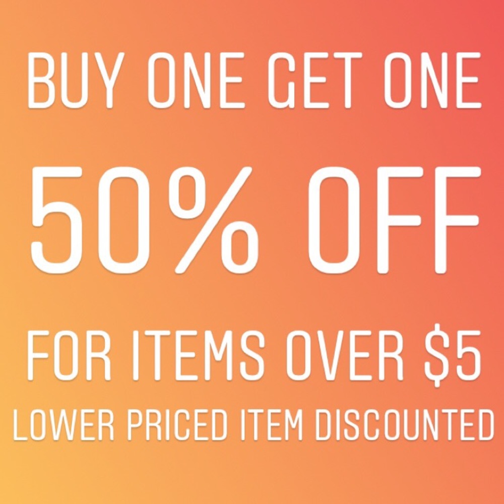 BOGO 50% ENTIRE CLOSET!